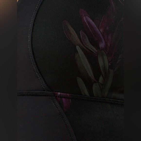 Lululemon Energy Tank Midnight Iris Multi / Black Size 4 - Picture 9 of 12